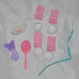 Vintage 1984 G1 MLP Pony Wear Pony Luv Tennis Racket Accessories Flashprance